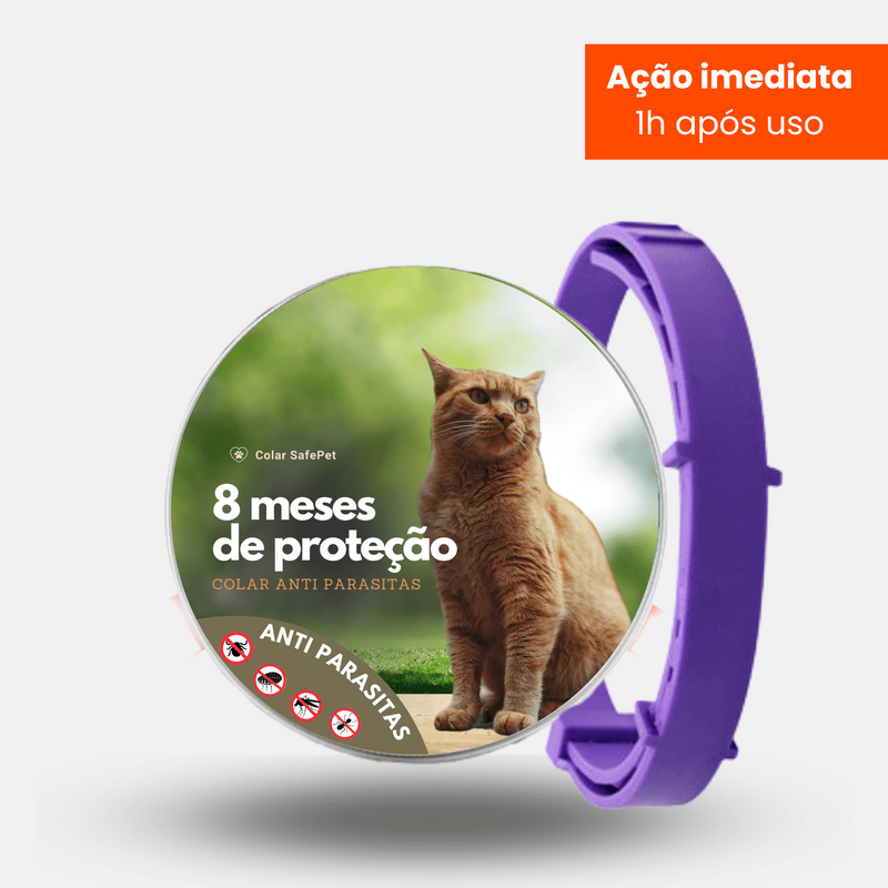 ulgas E Carrapatos Coleira Silicone Anti-Mosquito Proteção Gatos/Cães